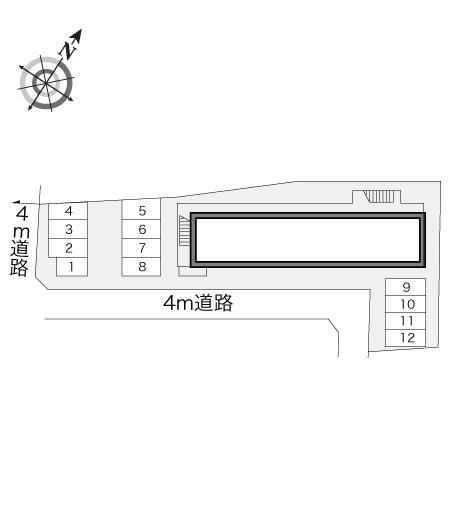 アルファ(12728)の駐車配置図