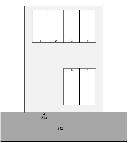 湘南台4丁目駐車場の駐車配置図