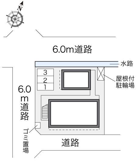 フォレット(23691)の駐車配置図