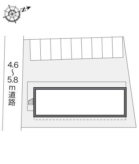 富岡(15604)の駐車配置図