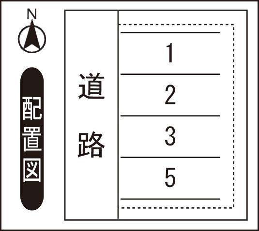 大宮２丁目Tパーキングの駐車配置図