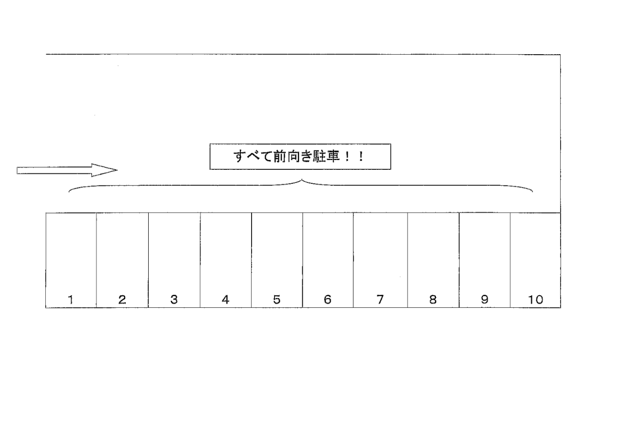 ５０２の駐車配置図