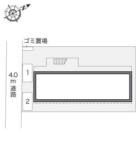 ＹＳセゾンⅡ(20435)の駐車配置図