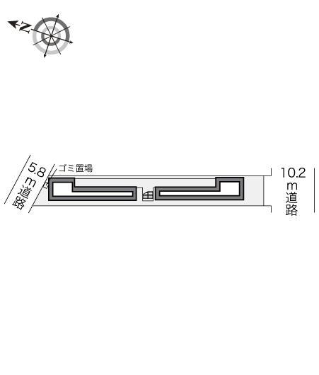 ＧＥＭ(18297)の駐車配置図