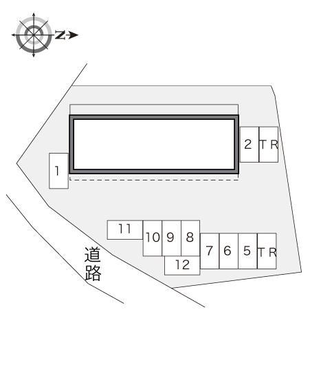 二上(11259)の駐車配置図