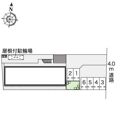 ＴＡＫＡ　イプシロン(39903)　敷地外駐車場の駐車配置図