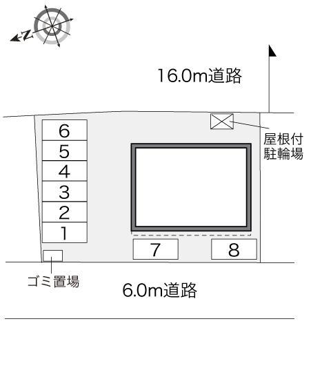 ドエール３５(34149)の駐車配置図