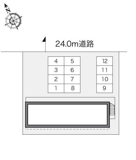 こだま(17469)の駐車配置図