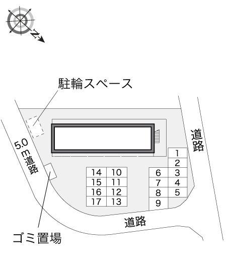 プレシオＤ(12037)の駐車配置図
