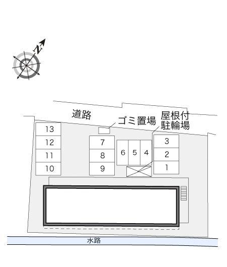 Ｔ＆Ｈ　０６(31417)の駐車配置図