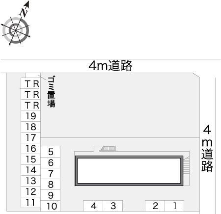ナトゥーラ(12781)の駐車配置図