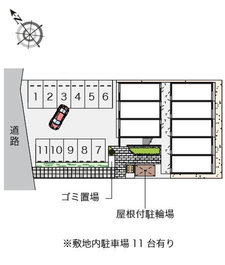 ユウ(43567)の駐車配置図