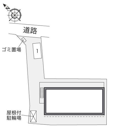 ＫＯＪＩＭＡⅢ(34461)の駐車配置図
