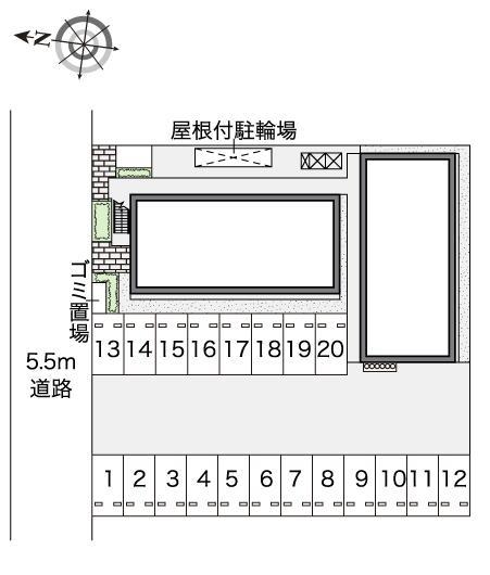安布里(45303)の駐車配置図