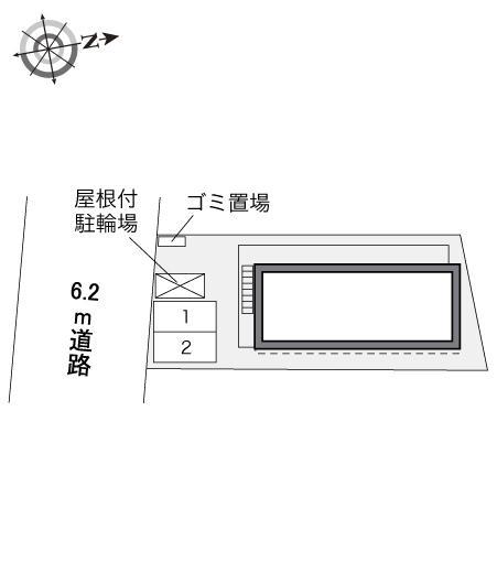 サントラピーノ(33988)の駐車配置図