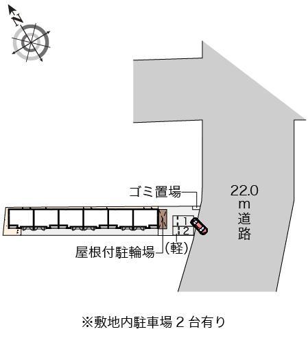 東堀(55678)の駐車配置図