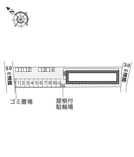ＧＩＡＬＬＯ(34448)の駐車配置図