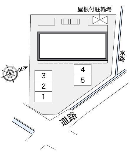 セントラルたかはし(37553)の駐車配置図