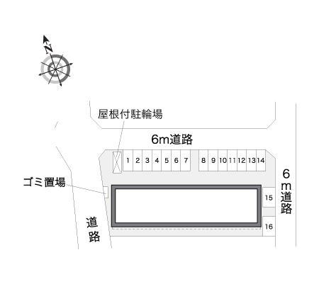 安堀(14572)の駐車配置図