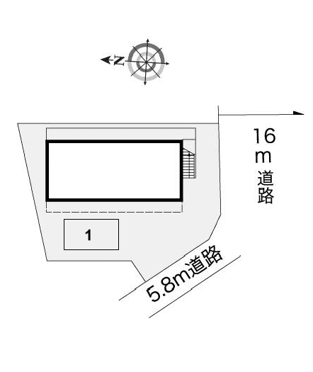 赤池(6904)の駐車配置図