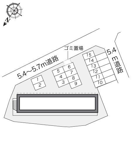 スタリオン(19186)の駐車配置図