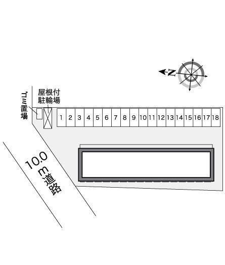 エアリーズ(26469)の駐車配置図