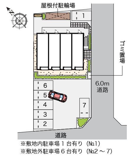 ＩＮＡＲＩ(53840)の駐車配置図