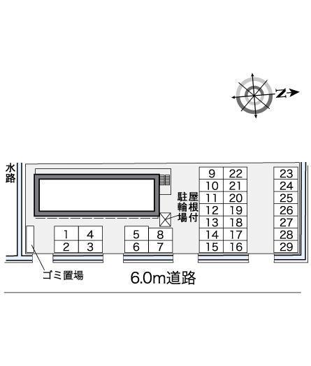 サウレ(39168)の駐車配置図