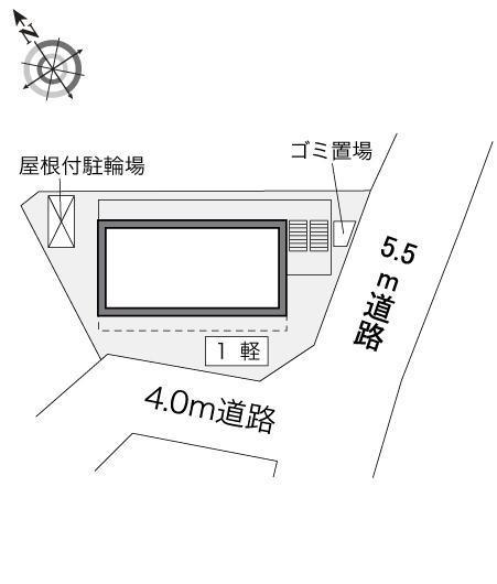 大園Ⅰ(34592)の駐車配置図