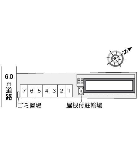 サンウィナー(38615)の駐車配置図