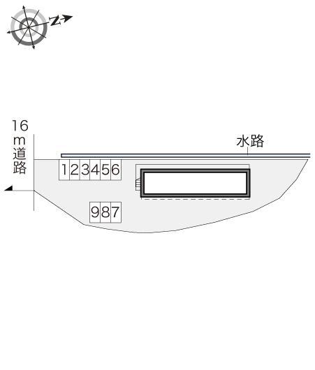 グランシャリオ(16122)の駐車配置図