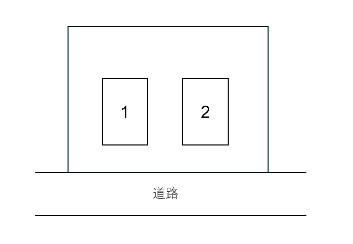 Mパーキングの駐車配置図