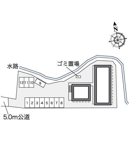 栢ノ木(30067)の駐車配置図