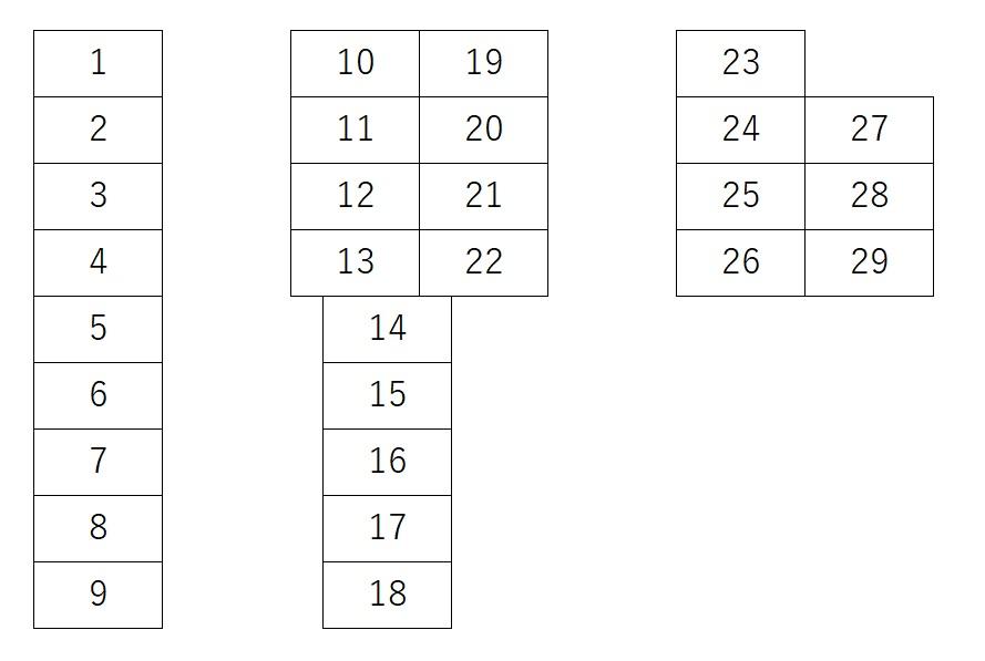 高塚町5144の駐車配置図