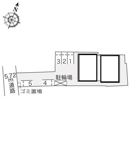カトレア(18378)の駐車配置図