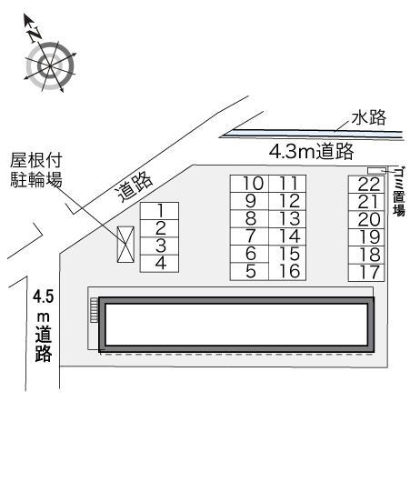 安濃つ(31611)の駐車配置図