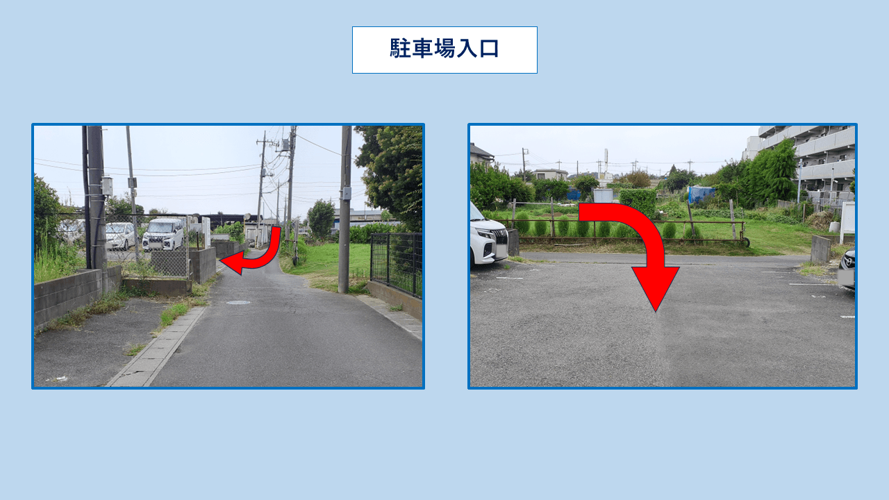 北方町４丁目１４４１番駐車場の外観・駐車場イメージ3枚目