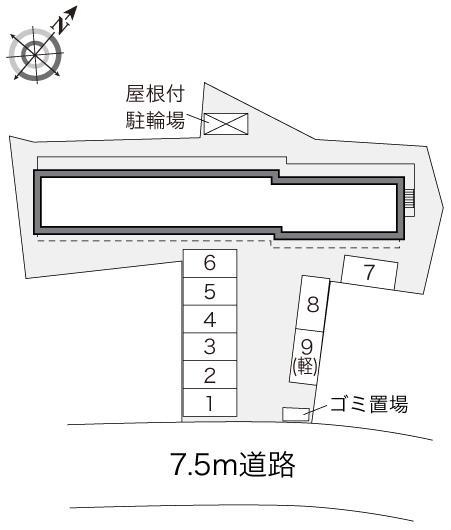 マ　メゾン(24548)の駐車配置図