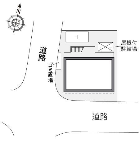 スリジエ３(34813)の駐車配置図