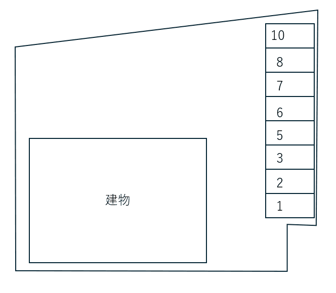 Ｇｒａｎｄ　ＫｉＲａＬａ　Ⅲの駐車配置図