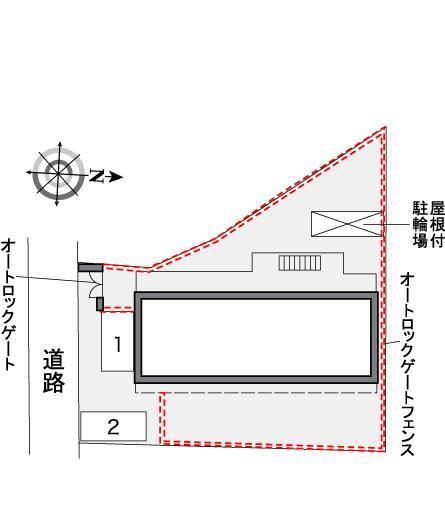 エアポート(38520)の駐車配置図