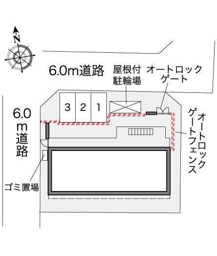 ホーヤ(36787)の駐車配置図