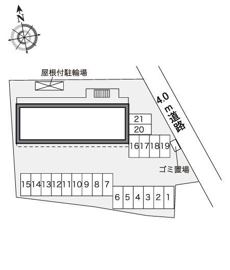 ＩＹ(40519)の駐車配置図