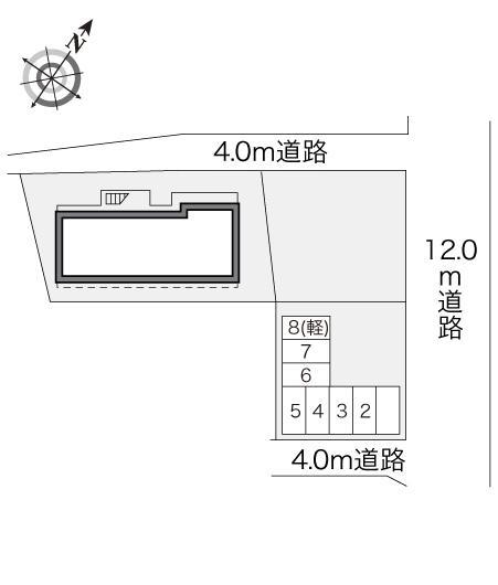 ＩＲＯＮ(22602)の駐車配置図