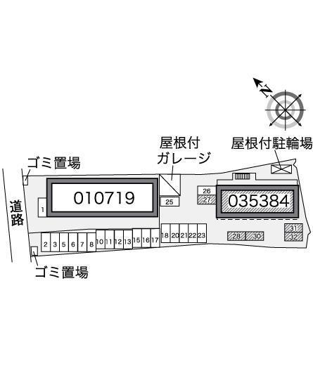 エンディヴァーⅡ(35384)の駐車配置図