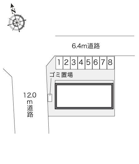 ゲンキ(22648)の駐車配置図