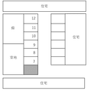 岩瀬北山駐車場の駐車場