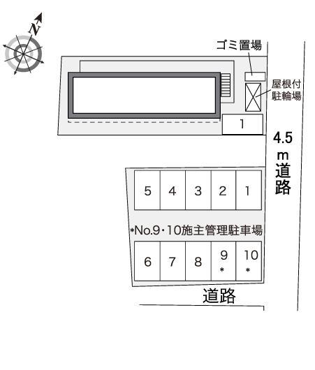 コスモ(30239)の駐車配置図