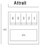 Attraitの駐車場