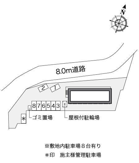 ＦＡＲＭ光Ⅰ(27751)の駐車配置図
